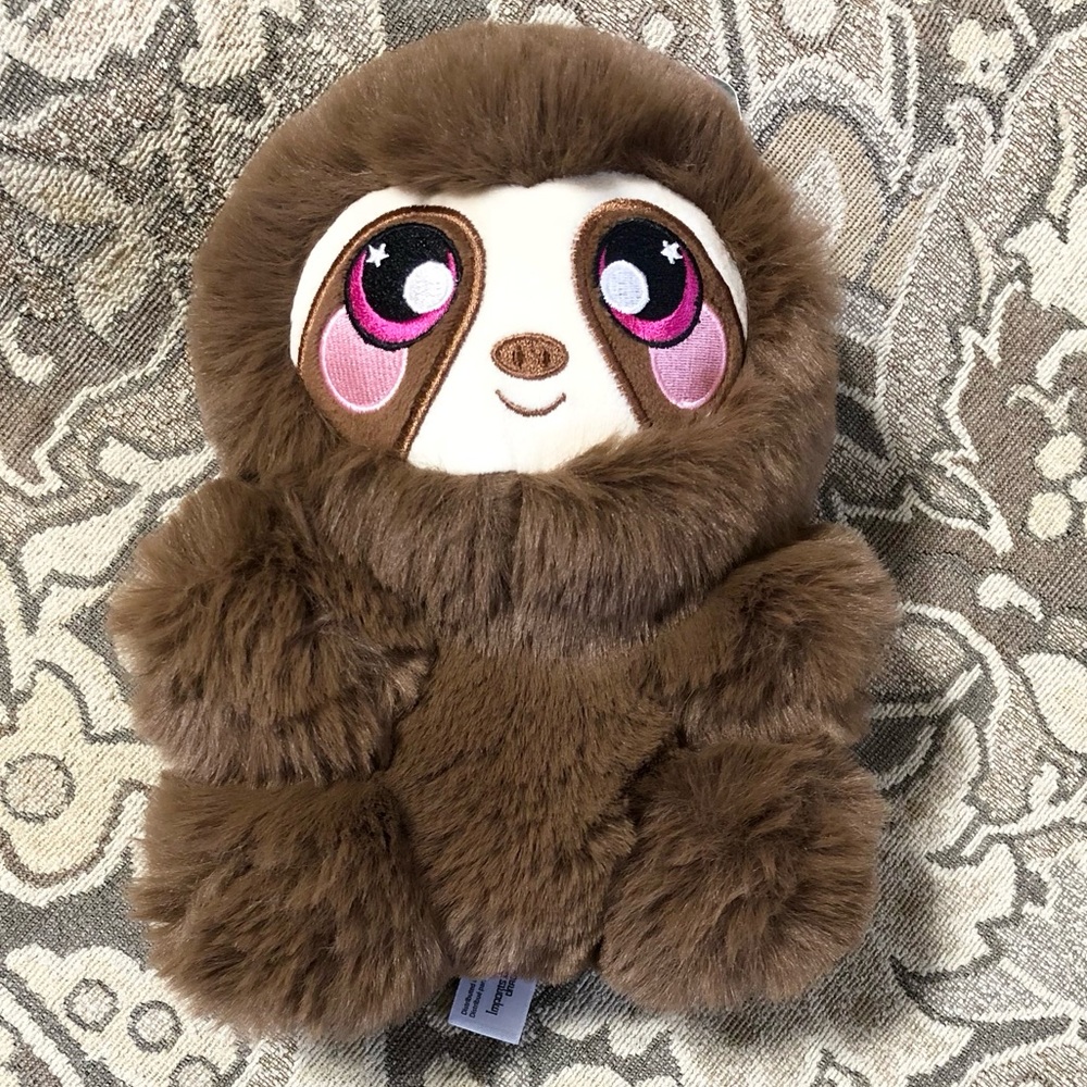 Squeezamals Sidney Sloth 3 Deez Deluxe 8” Scented Watermelon 2019